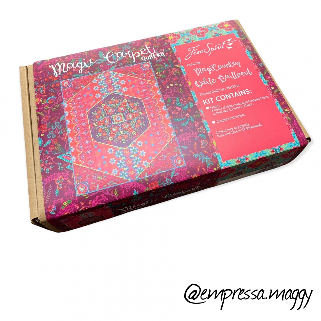 Quilt Kit - Magic Carpet Quilt by Odile Bailloeul​