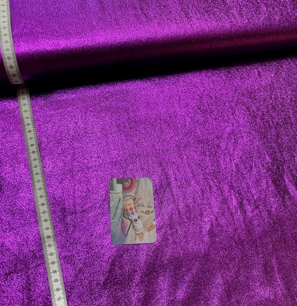 Glitzer STOFF - Violett