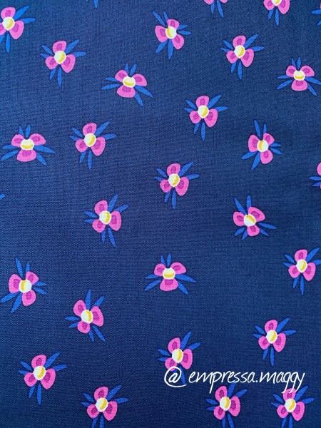 Baumwolle Druck Hamburger Liebe LILY POND – navy