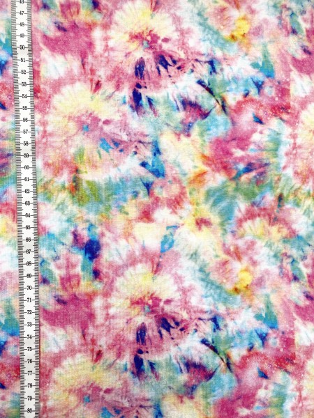 Jersey Digital Farbverläufe Batik - Aqua