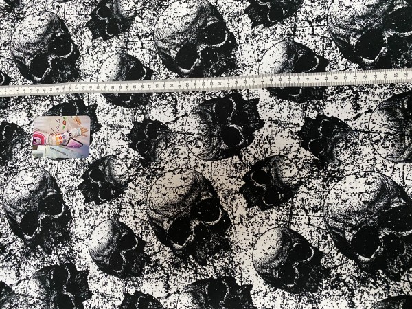 Jersey Skulls - Schwarz/Weiß