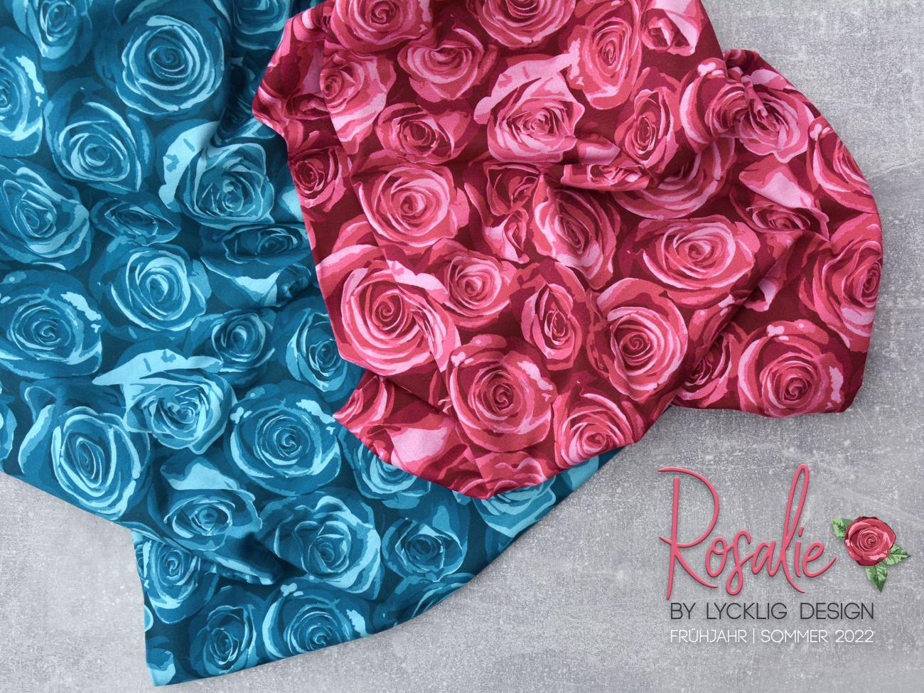 Jersey Swafing - Rosalie by lycklig design - Rosen