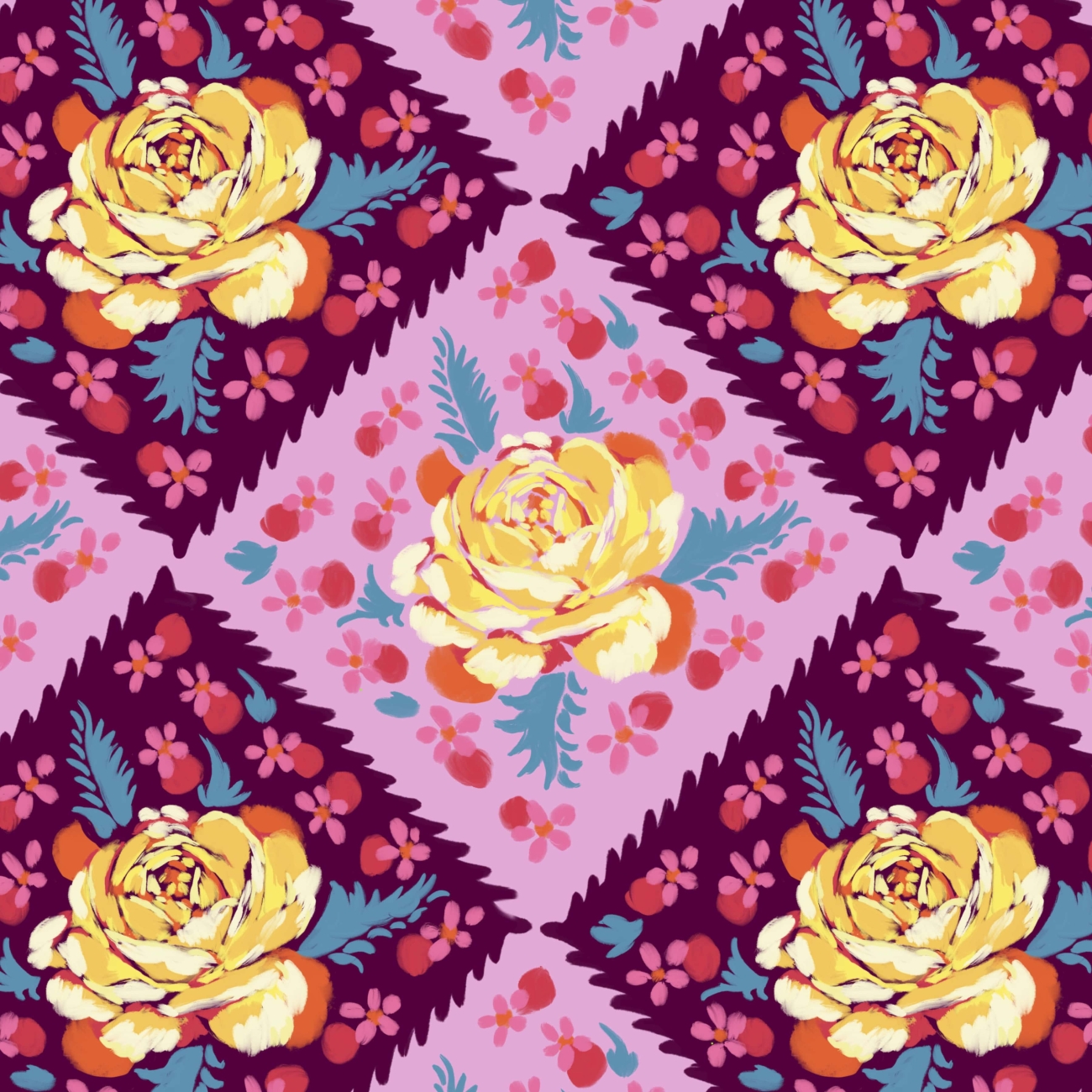 Baumwolle Patchwork - Anna Maria Horner - Fluent - Plum