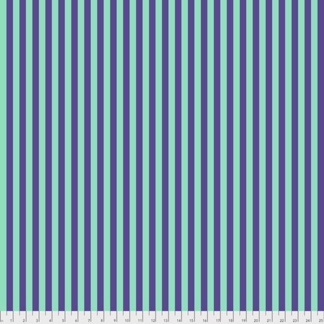 Tula Pink - True Colors - Tent Stripe - Stipes - Iris