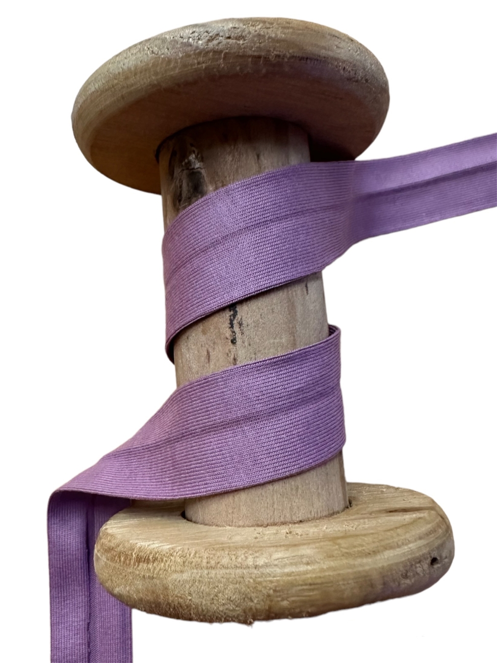 Jerseyschrägband Basic einfach gefalzt - Mauve