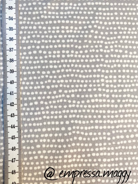 Stoffonkel Jersey  Dotted Line grau