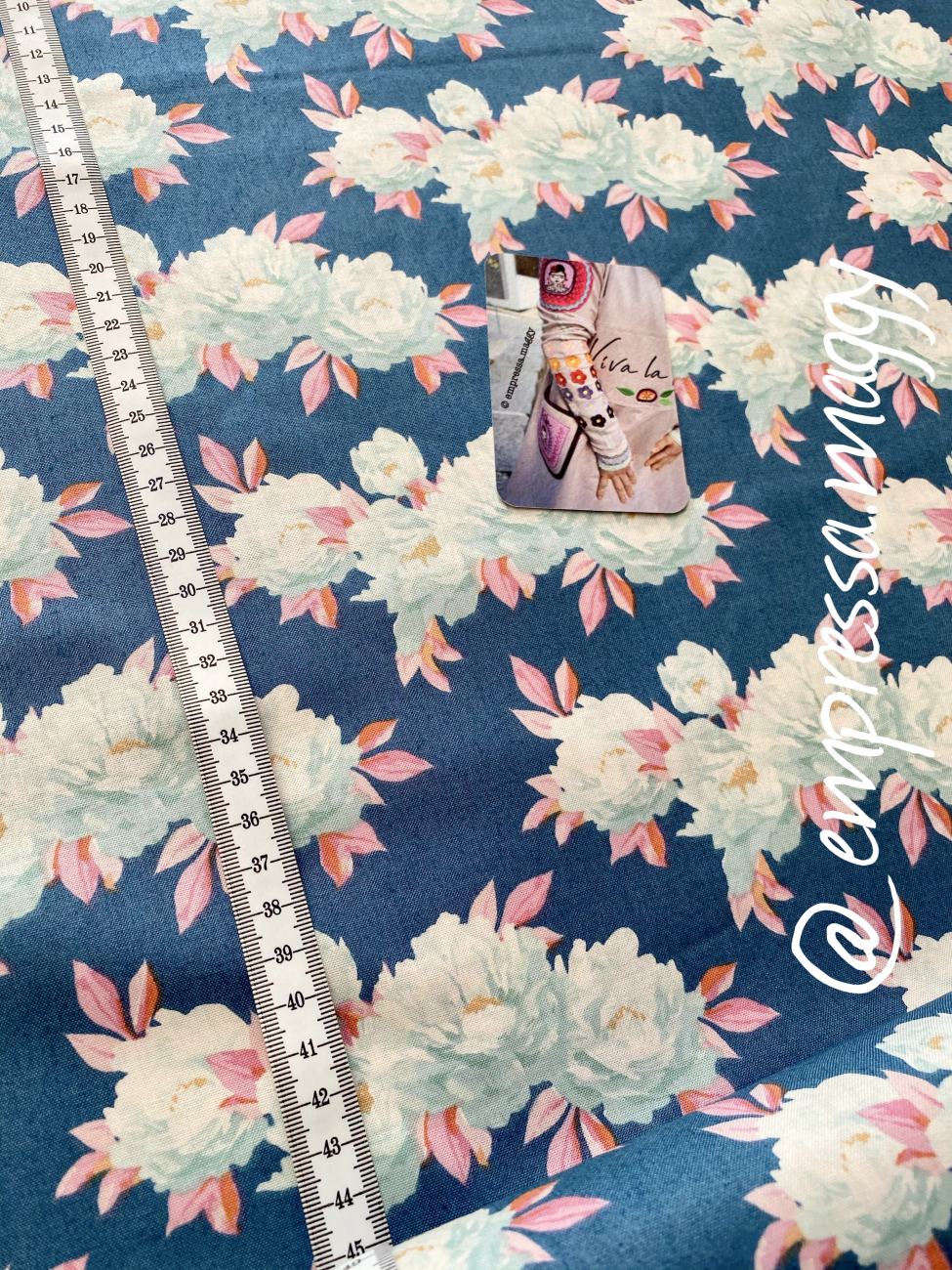 Tilda Patchwork Baumwolle - Minerva Blue