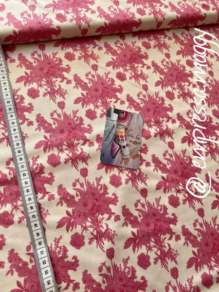 Tilda Patchwork Baumwolle - Botanical Plum