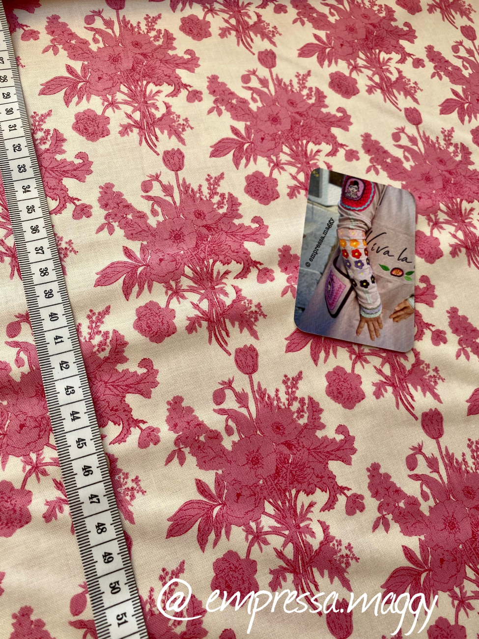 Tilda Patchwork Baumwolle - Botanical Plum
