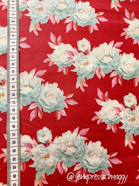 Tilda Patchwork Baumwolle - Minerva Red