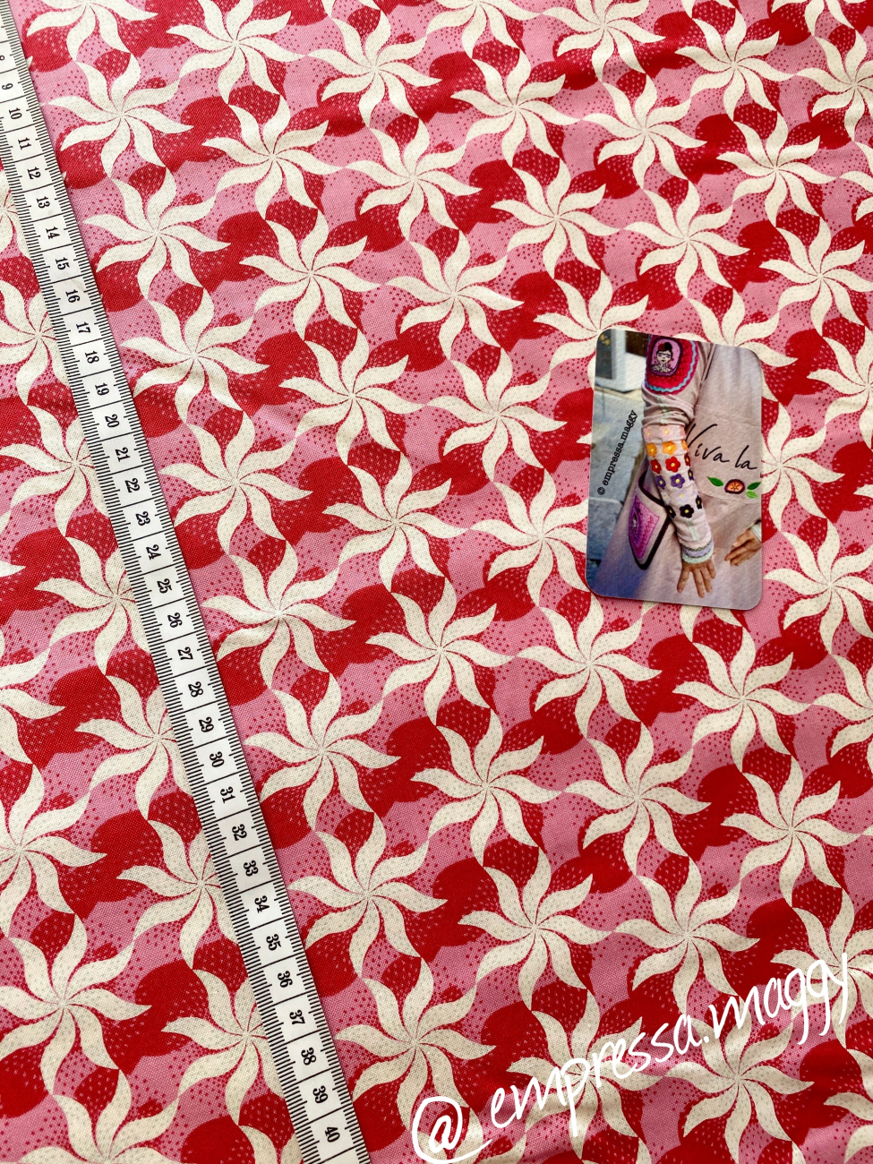 Tilda Patchwork Baumwolle - Fireworks Red