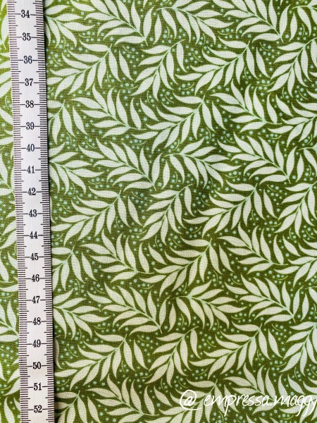 Tilda Patchwork Baumwolle - Berry Leaf Sage