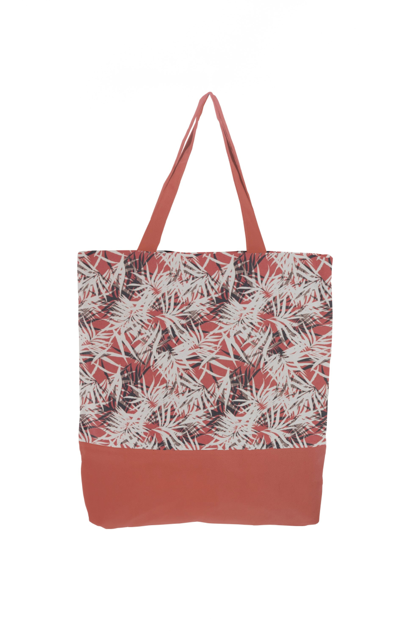 Canvas Blätter - Rot