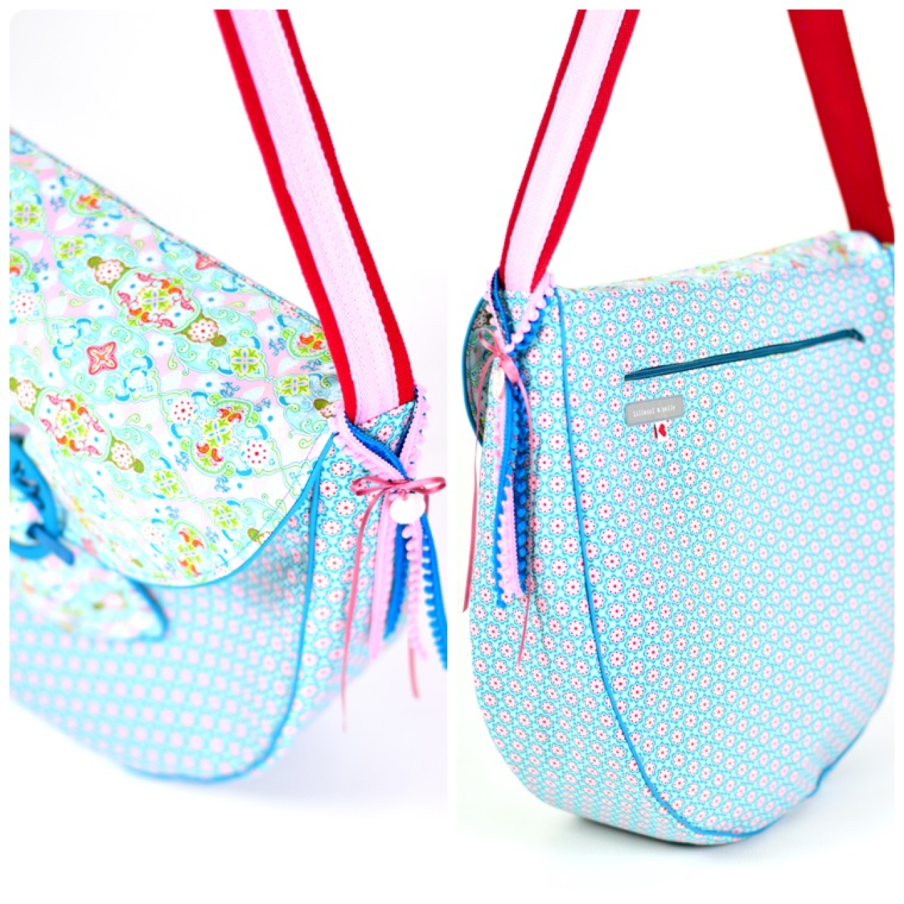 Swafing Baumwolle - Julia - Blumen - Blau