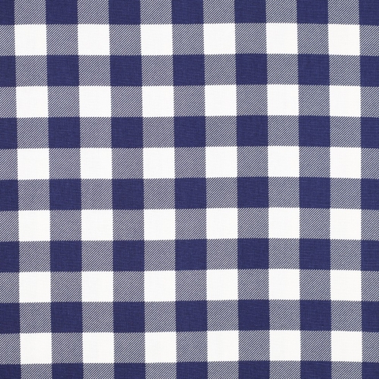 Canvas - Waterproof - Karo - Blau
