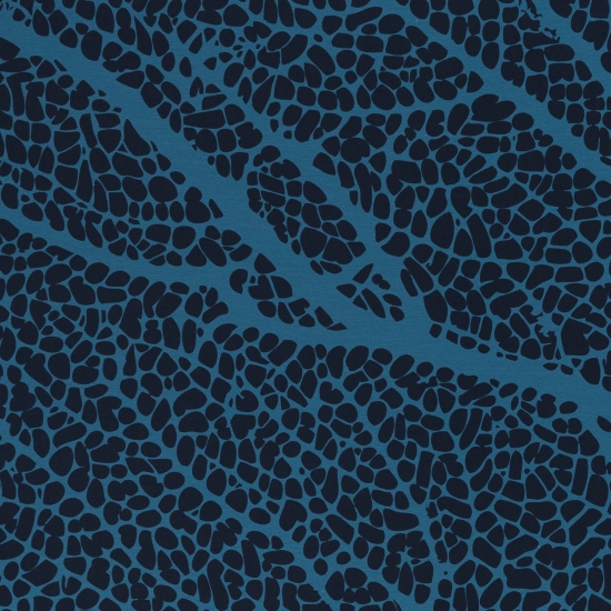 Jersey Swafing - Fan Coral by Thorsten Berger - Koralle - Dunkeltürkis