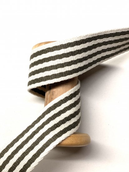 Gurtband - Stripes - Army - 40mm