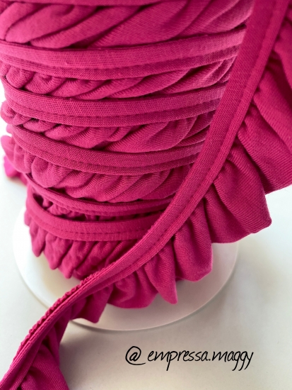 Jersey Volant Band - Pink