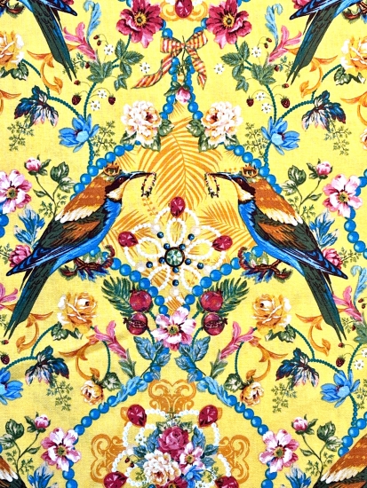 Baumwolle Patchwork - Odile Bailloeul - The Queen´s Jewels Small - Gold