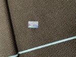Stoffonkel Jersey  Dotties - schoko