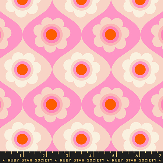 Patchwork Baumwolle - Ruby Star Society - Melody Miller - Trinketry - Trinketry Floral - Flamingo